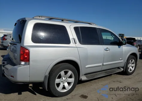 2008 Nissan Armada Se z USA, uszkodzony, nr VIN 5N1AA08C78N603621